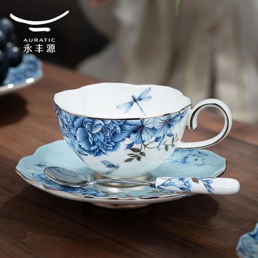 【6F】国瓷永丰源 铂金青花3头茶咖杯 商品图4