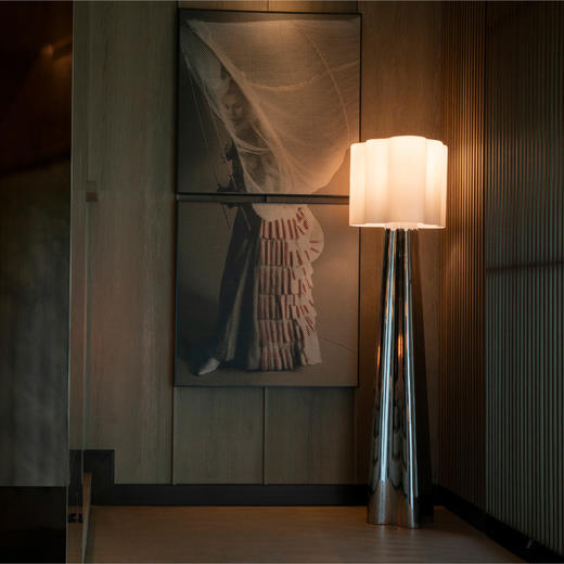 摩根X孟也大师联名款极光系列面光落地灯 商品图1