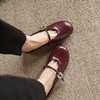 手工女鞋包头半拖鞋夏季外穿2025新款平底一字带穆勒拖2.5CM 商品缩略图3