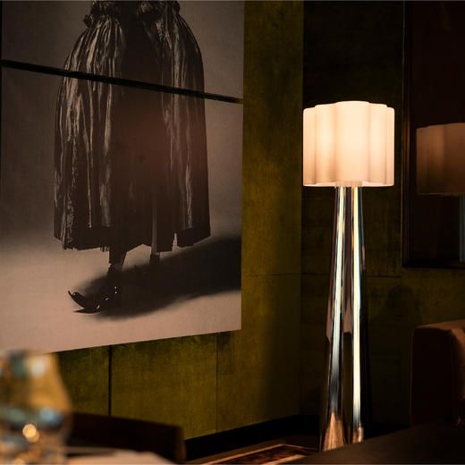 摩根X孟也大师联名款极光系列面光落地灯 商品图5