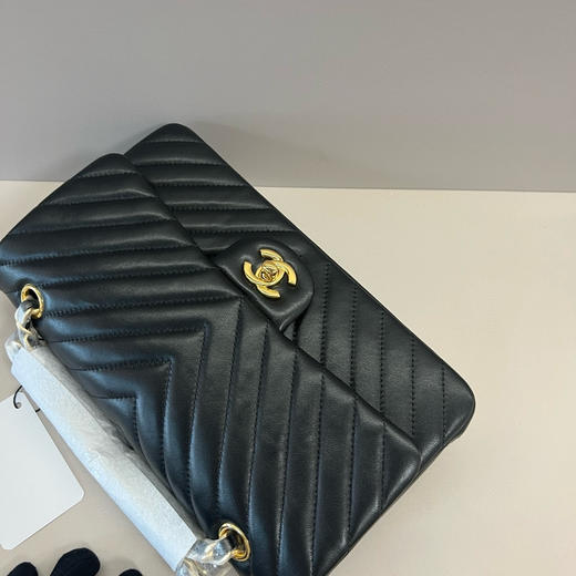 夏季特惠💰1050 原单香奈儿 CF 尺寸25cm 羊皮 升级版 小香cf系列 羊皮1112经典款 商品图5