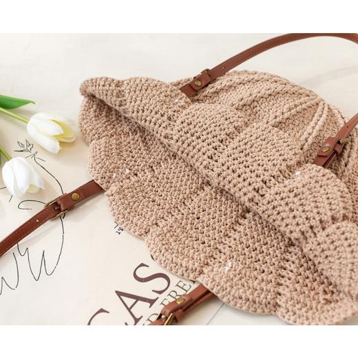 苏苏姐家蔓香贝壳包手工diy编织钩针单肩包毛线团自制材料包 商品图3