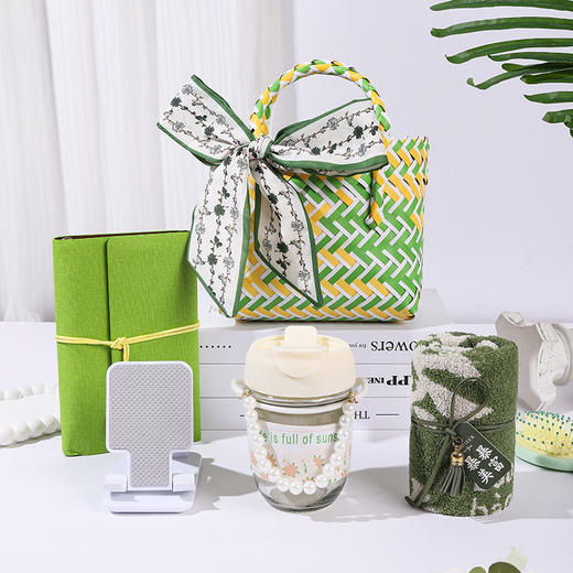 【平安喜乐！编织礼篮】伴手礼盒女伴娘生日礼物实用小礼品幼儿园升学礼物送老师。ry 商品图11