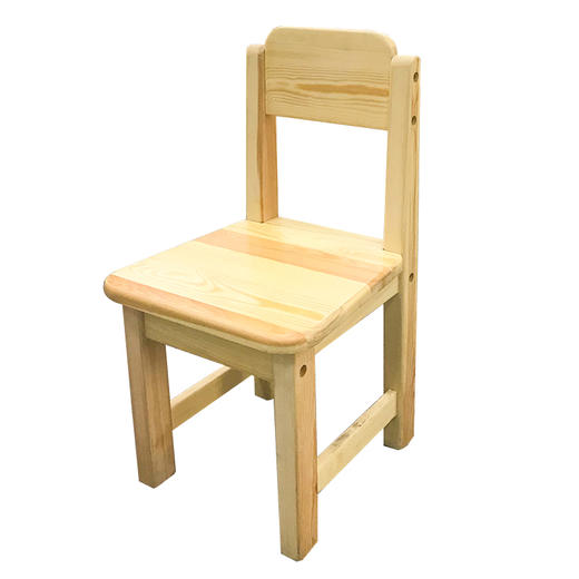 幼儿园实木椅子靠背椅 笑脸椅 商品图4