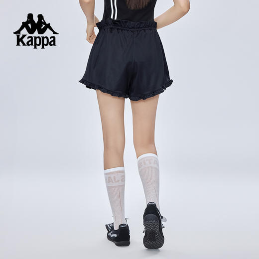 Kappa卡帕背靠背2025新款夏季运动短裤女士户外美式高腰三分裤女KPDJBDY10 商品图3