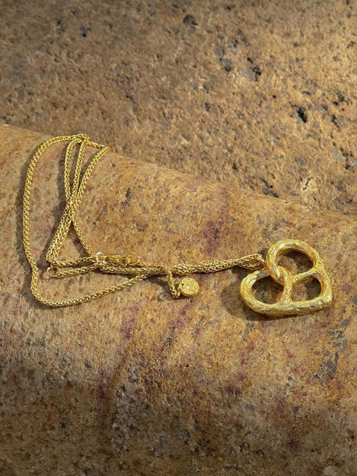 LS｜Pretzel Necklace 蝴蝶饼项链 [ 金 / 银 ] 【Celestial】 商品图4