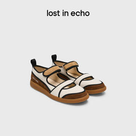 lost in echo2025春季新款轻便浅口魔术贴休闲运动经典德训鞋女