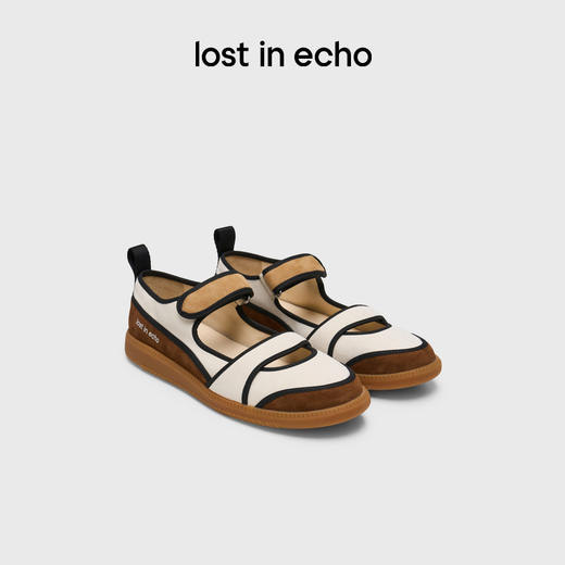 lost in echo2025春季新款轻便浅口魔术贴休闲运动经典德训鞋女 商品图0