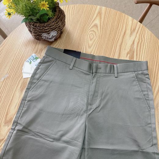 夏季薄款中裤西裤男直筒纯色透气休闲中裤   YMXZ-5621* 商品图1