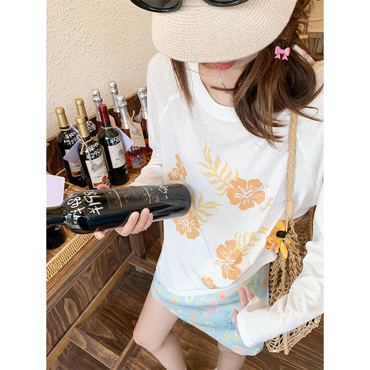 <曾小咸推荐>现货秒杀！卖完不补 ！微信打折价！浅蓝色碎花半裙 日常119.99 立减50 秒杀69.99！ 商品图3