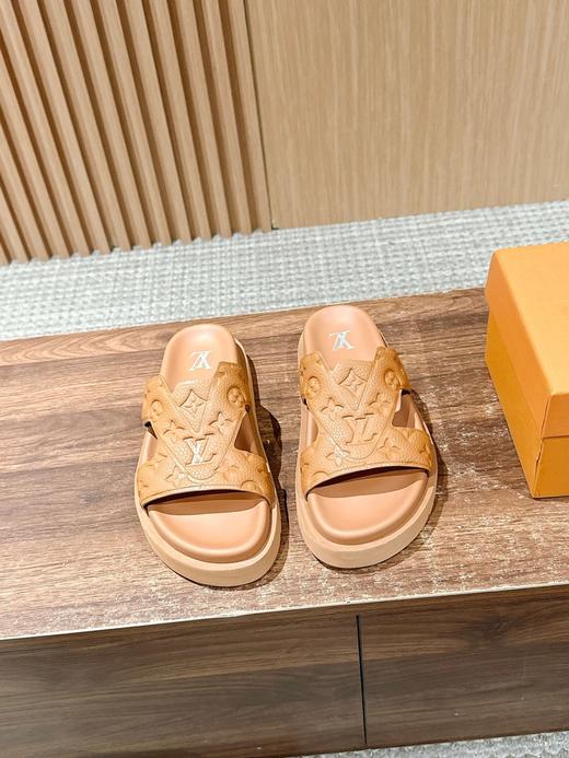 限男码 驴家LV路易威登 驴牌夏日新款休闲沙滩拖鞋（HC） 商品图5