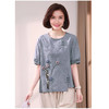 裁缝学苑AS472中老年圆领上衣裤子套装纸样女装T恤短袖新款棉麻上衣样板 商品缩略图3