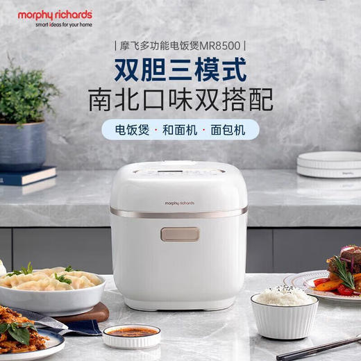 Morphy Richards摩飞3-4人家用小型智能电饭煲MR8500  3L 商品图0