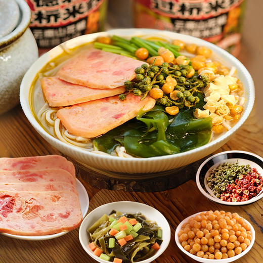 德和 云南山花椒椒麻米线160.3g/桶  #米线 商品图3