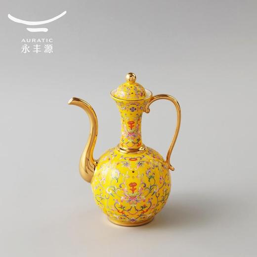 【6F】国瓷永丰源 新宫廷瓷帝王黄10头酒具 商品图3