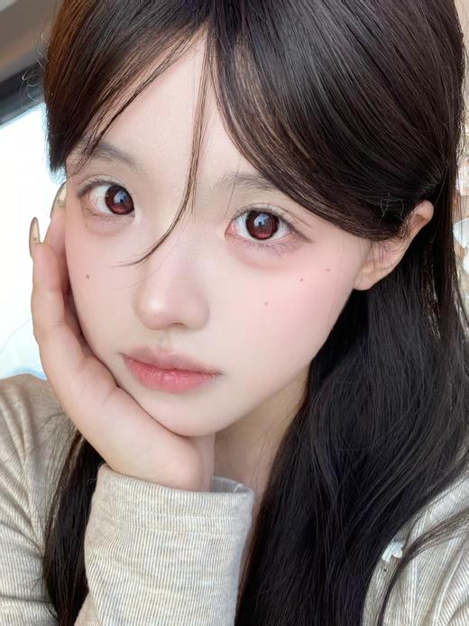 【月抛中直径】MIXMIXX-娇憨千金 红-14.2mm【月抛 0-1000度 含525/575】 商品图4