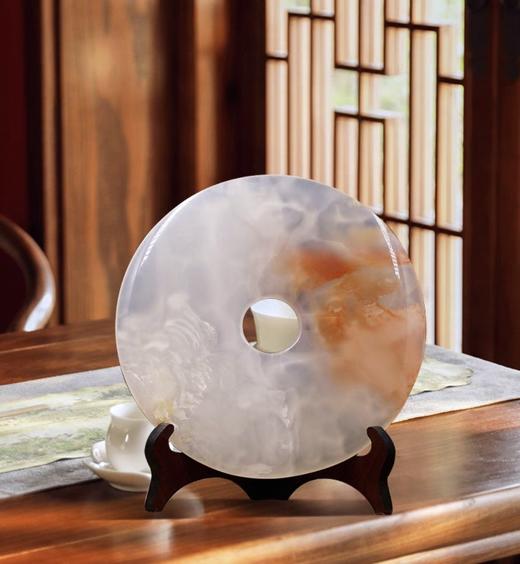 阿富汗玉金意平安扣 商品图0