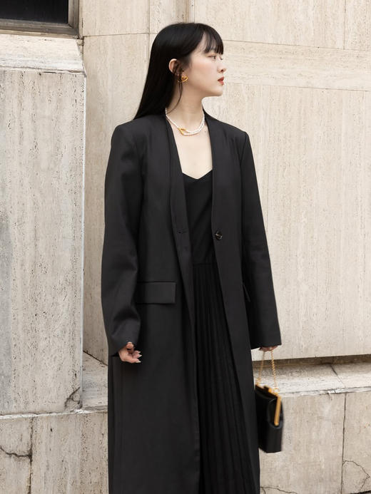 LS｜La aureola Necklace 珍珠V项链 [ 金 / 银 ] 【Celestial】 商品图5