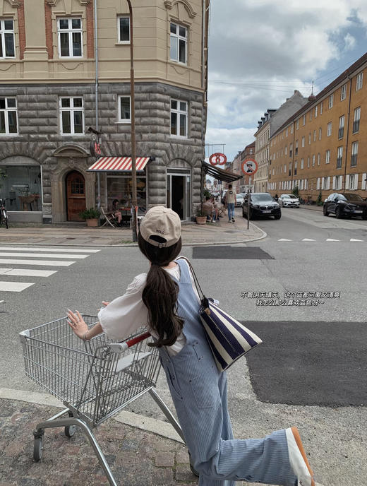 金蘑菇菇 夏末rosy小白花 淡颜舒适区/ 蓝白氧气感小白花套组 商品图5