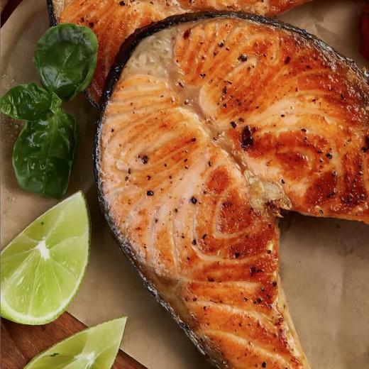 1kg【顶级海洋味道】智利厚切三文鱼排  纯正野生三文鱼 香嫩无腥味 营养又健康 商品图3