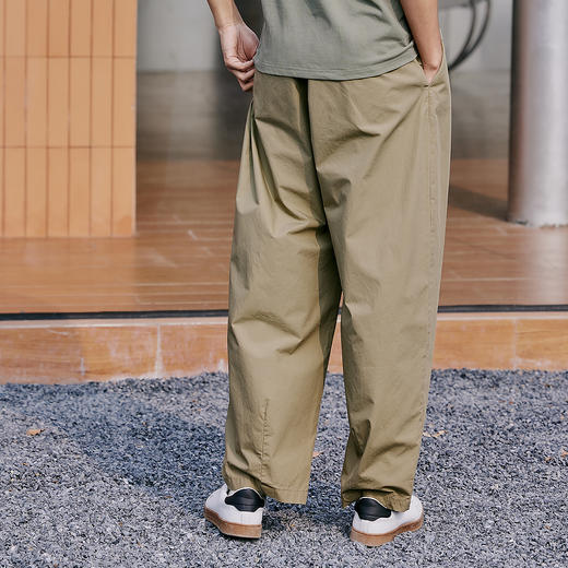 【长裤】 梭织打褶长裤 1P2114504 商品图3