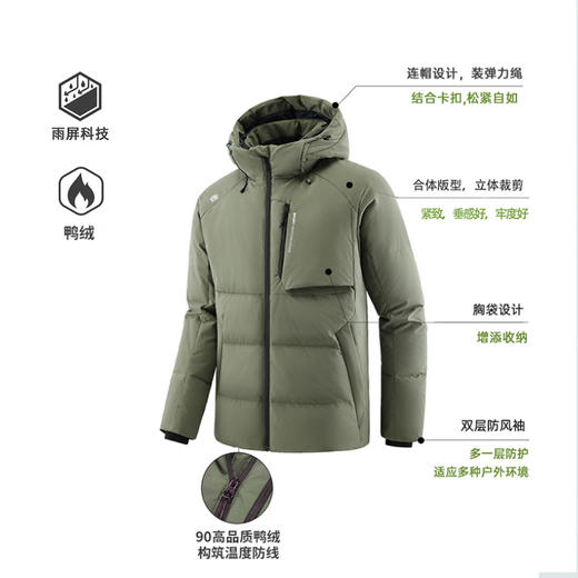 Tutwo|男式羽绒服 TTADM911602 商品图4