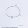 【限时8.8折】【线上铂金馆】PT950 #520  #在逃公主 【国际铂金协会】铂金空心双层绕线爱心吊饰甜心蝴蝶结AB链调节手链(ACPTSL00008)预售产品下单后不退款不退货不换货不补差价) 商品缩略图4
