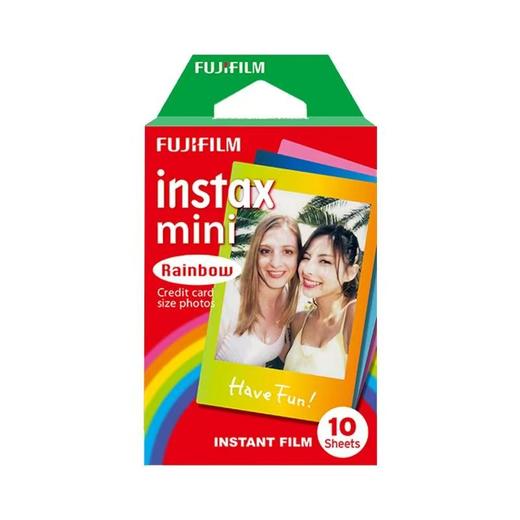 mini彩虹3寸相纸1盒10张，多盒便宜，日期新鲜，现货速发，富士所有mini系列相机通用 商品图1