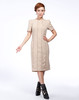 4893915294345  JOAN&DAVID 杏色时尚短袖连身裙 商品缩略图0