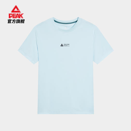 匹克2025年新款轻运动系列男款圆领短袖T恤F6252431 商品图1