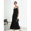 COCOBELLA双层多裁片拼接吊带裙女夏透视鱼尾连衣裙FR7092-2 商品缩略图1