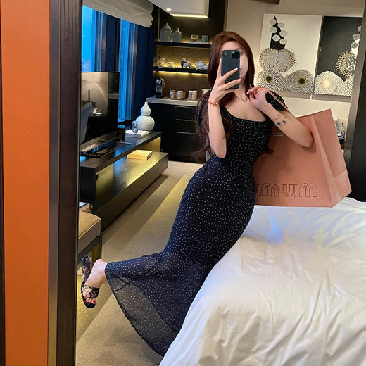 清仓捡漏 张林超LIN BOUTIQUE「在逃公主裙」高腰显瘦法式小众油画感仙女裙 商品图4