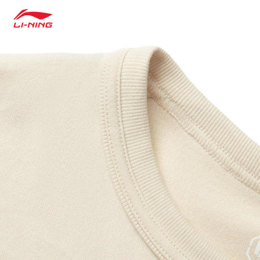 李宁反伍BADFIVE男子宽松短袖文化衫AHSV037 商品图2