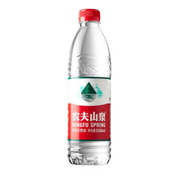 农夫山泉饮用天然水550ml*12瓶 整箱弱碱性瓶装水农夫矿泉水饮用水 /水饮冲调 /饮用水 /矿泉水 商品图3
