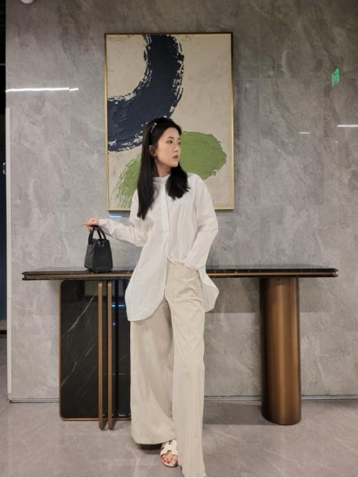 🌸【2025春夏王炸上新慵懒风乳胶棉直筒裤】✨这条"腰精裤"一穿，🌻同事问我是不是偷偷瘦了10斤？！ 🔥「高腰魔法」3秒藏住小肚腩 立体剪裁+37°黄金腰线，胃部赘肉瞬间隐形！ 商品图2