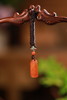孤品 | 红兔毛柱吊坠 长约2.0cm【器悟雅玩】 商品缩略图0