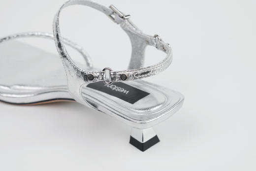 Westory2025年夏季凉鞋夹脚与纤细圆带的款型设计时髦舒适凉鞋W25BG62681 商品图3