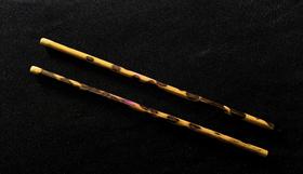 鼓风专业订制级黑湘妃竹 板鼓槌