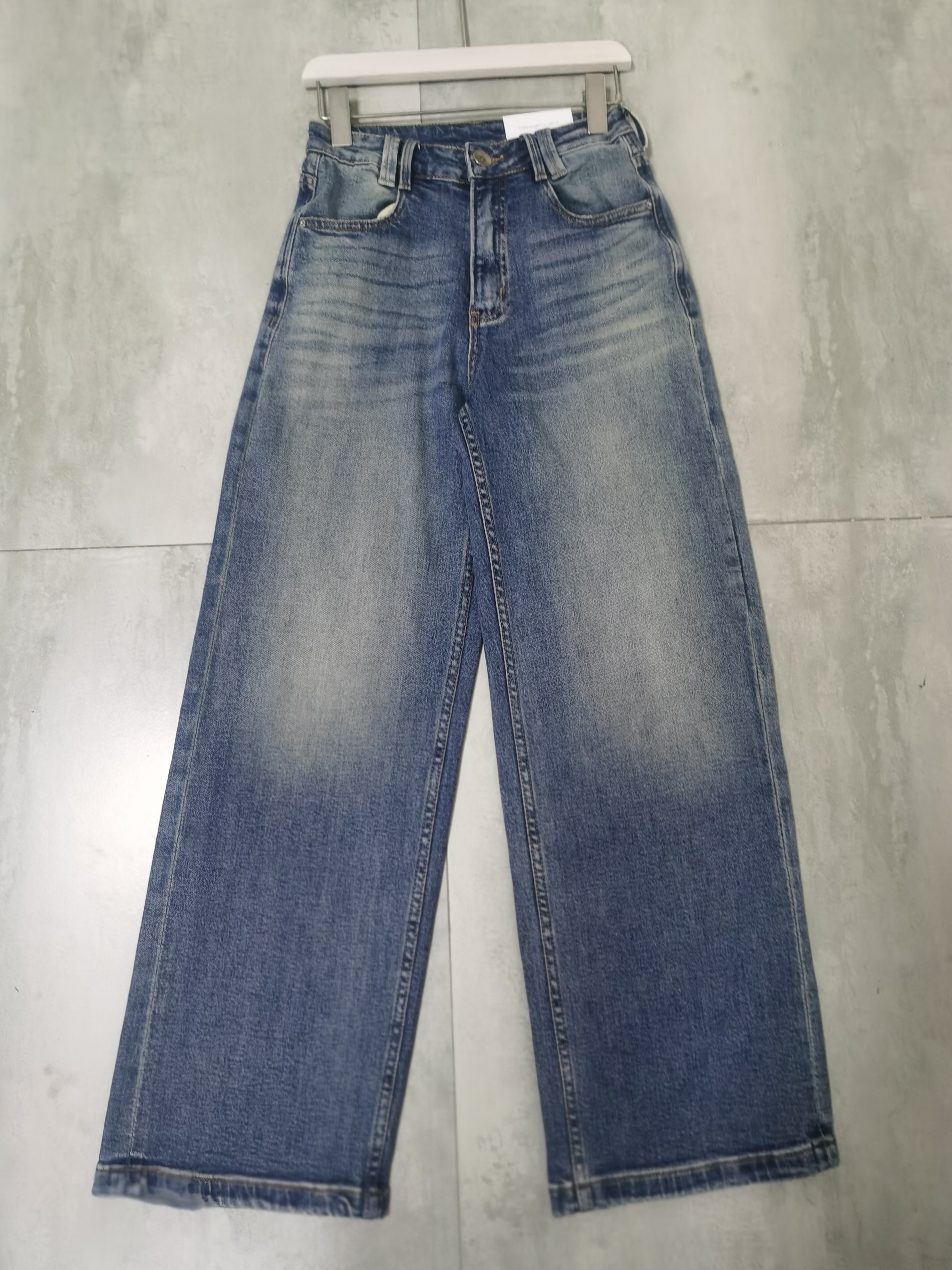 【门店同款】ENJOY春季通勤蓝理想牛仔裤 161921020