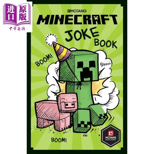 【中商原版】我的世界笑话大全 Minecraft Joke Book 英文原版 Mojang AB 我的世界 畅销电子游戏 商品图0