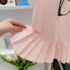 【秒杀】巴鲁熊女童夏季学院风休闲POLO领百褶公主连衣裙背心裙公主背心裙80-150 商品缩略图7