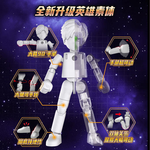 布鲁可奥特名鉴闪耀版第10弹-浪迹星间73210（混发） 商品图6