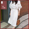 【白开水系列 】馥迦白开水纯棉连衣裙  ，知性气质 纯白  S-2XL可选 商品缩略图0