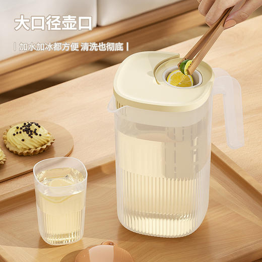 【夏日冰箱冷水壶】家用大容量凉水杯 耐高温塑料饮料桶冷泡壶水果茶凉水壶  商品图2