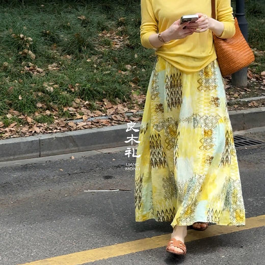 【不换不退】良木礼天丝半裙（907） 商品图2