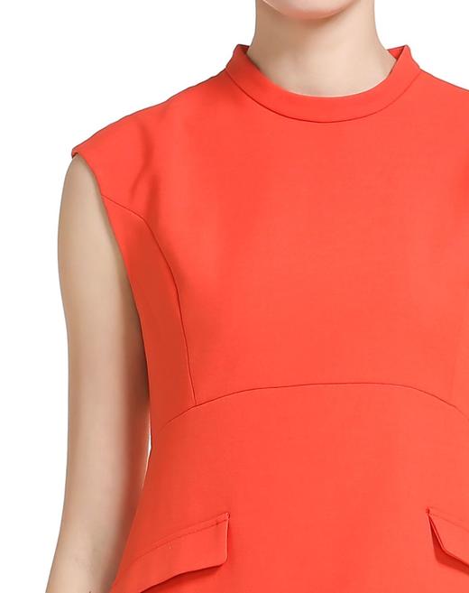 玛丝菲尔Marisfrolg 玛丝菲尔/Marisfrolg 端庄气质盖肩袖连衣裙 商品图4