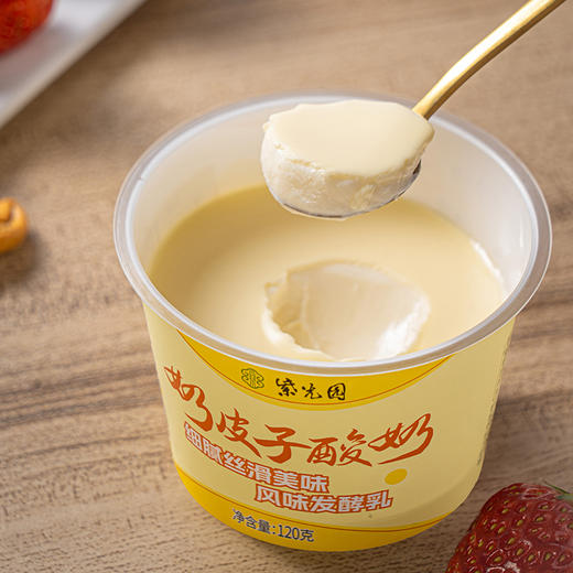 紫光园 奶皮子酸奶6杯装12杯礼盒装 新鲜日期顺丰发货 商品图1