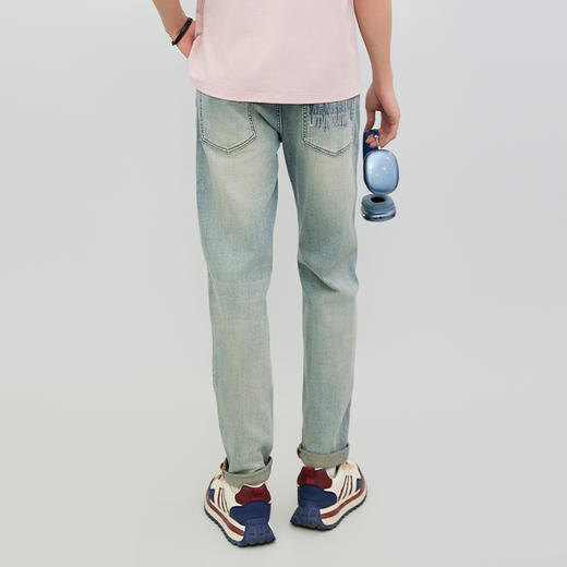 【新品上市】HX 夏季水洗牛仔长裤合体S201522112101 商品图2