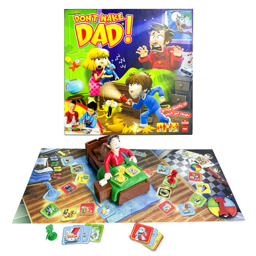 快慢狐Don't Wake Dad别吵醒老爸儿童逻辑思维战略游戏益智玩具5+ 商品图3