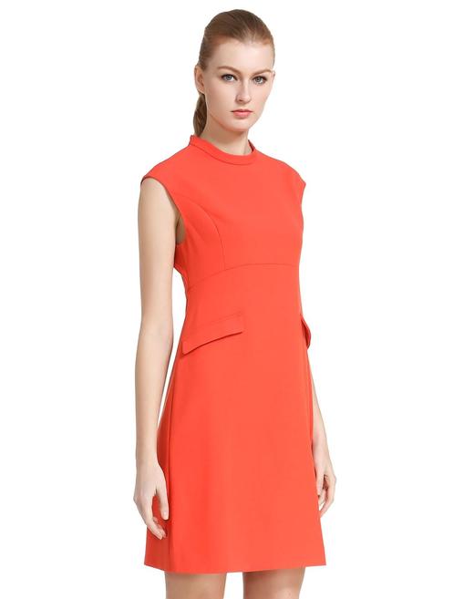 玛丝菲尔Marisfrolg 玛丝菲尔/Marisfrolg 端庄气质盖肩袖连衣裙 商品图2